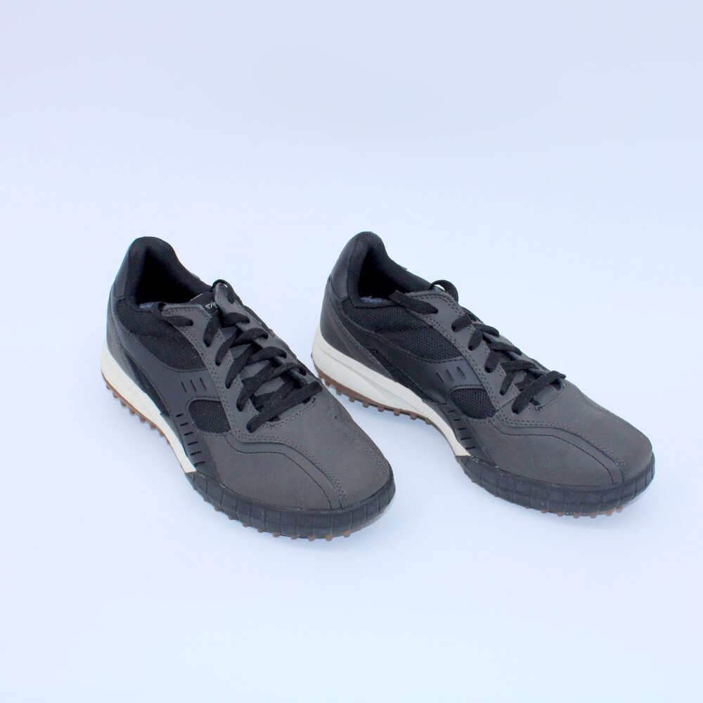 Skechers Relaxed Fit Sport Golf Shoes Men's Size 8 Dark Gray Lace Up - Picture 3 of 7